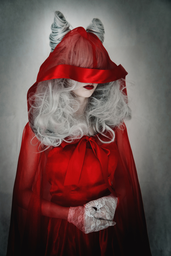 Red By Vicky Martin - Online Art Gallery